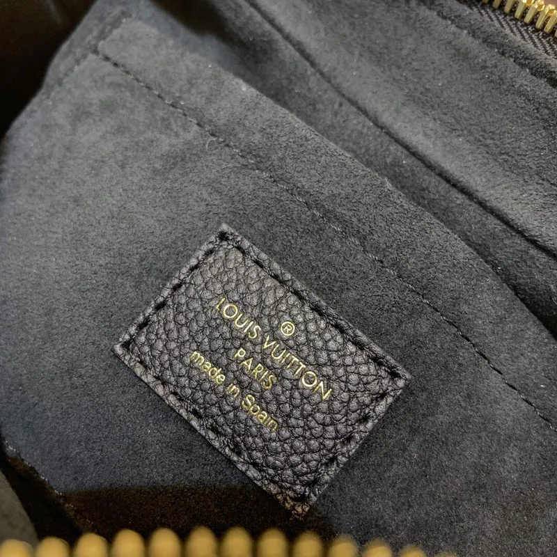 LV M46091 Louis Vuitton Bagatelle BB Taška Černá Bílá