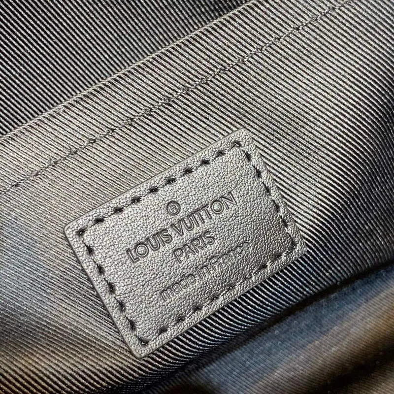 LV M81115 Louis Vuitton Gaston Nositelná Peněženka Černá