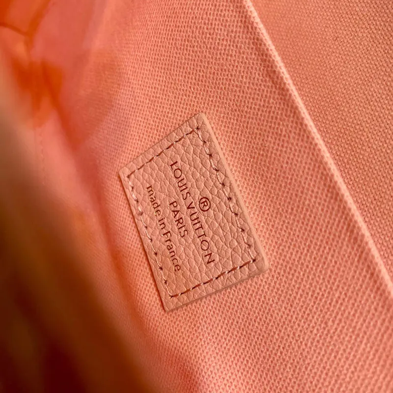 LV M81359 Louis Vuitton Felicie Pochette Taška Růžová