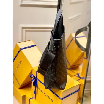 LV M45914 Louis Vuitton Saumur Tote Černá