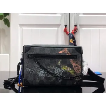 LV N45278 Louis Vuitton Mini Soft Trunk Černá