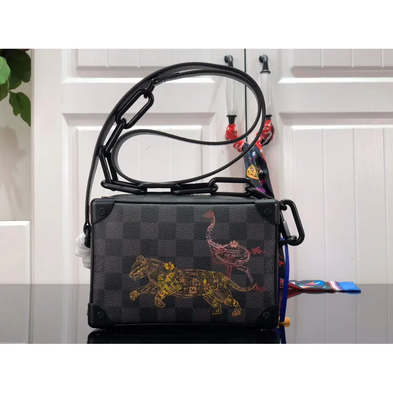 LV N45278 Louis Vuitton Mini Soft Trunk Černá