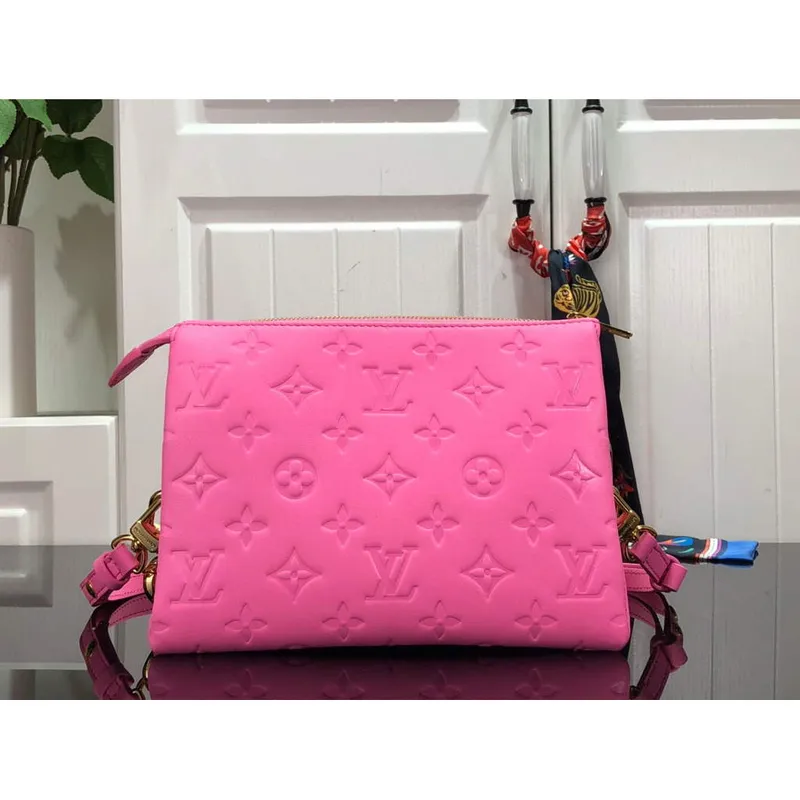 Louis Vuitton M59396 Coussin BB Shoulder LV M20567 taška Růžová Červená