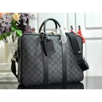 Louis Vuitton N40007 LV M43423 Porte Documents Voyage Damier