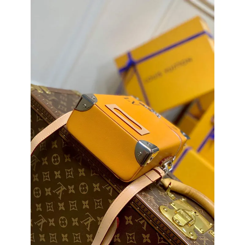 LV M59666 Louis Vuitton Vertikální truhla žlutá