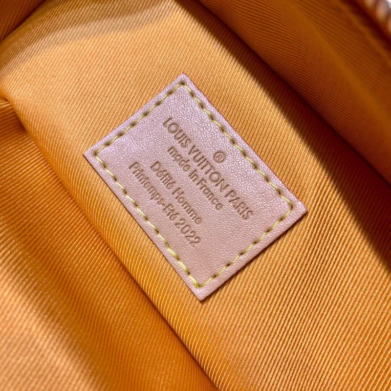 LV M59666 Louis Vuitton Vertikální truhla žlutá