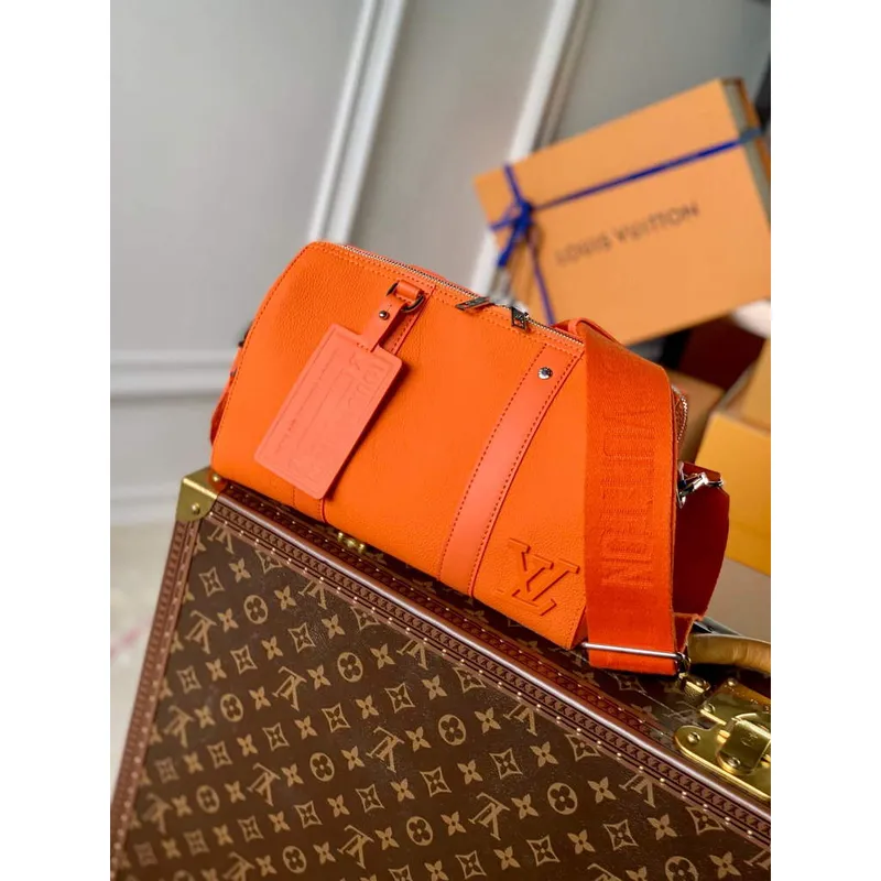 LV M59328 Taška Louis Vuitton City Keepall Oranžová