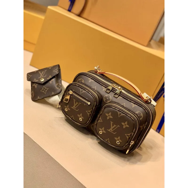 LV M80446 Louis Vuitton M80450 Utility Crossbody Monogram
