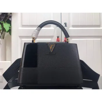 LV M59269 Louis Vuitton Capucines BB Kabelka Černá
