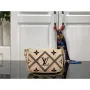 LV M81140 Louis Vuitton Mini Pochette Accessoires Taška Béžová