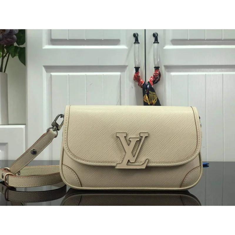 LV M59457 Louis Vuitton Buci Crossbody Bag M59386 Křemenová bílá