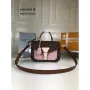 Louis Vuitton N40148 LV Trendy Crossbody Bag Damier Ebene Růžová