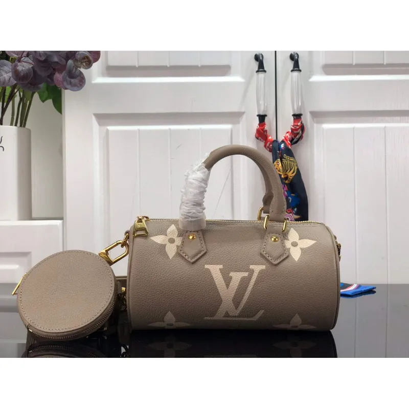 Louis Vuitton M46031 LV M45980 Papillon BB Monogram M45994 DOVE CREAM