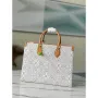 Louis Vuitton M59614 LV M46015 Onthego MM Monogram Bílá