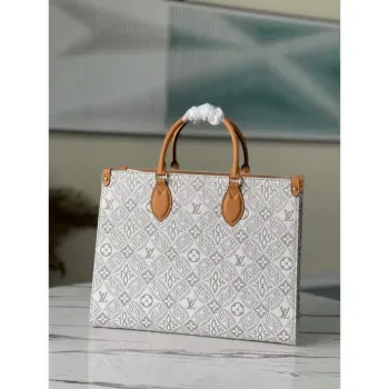 Louis Vuitton M59614 LV M46015 Onthego MM Monogram Bílá