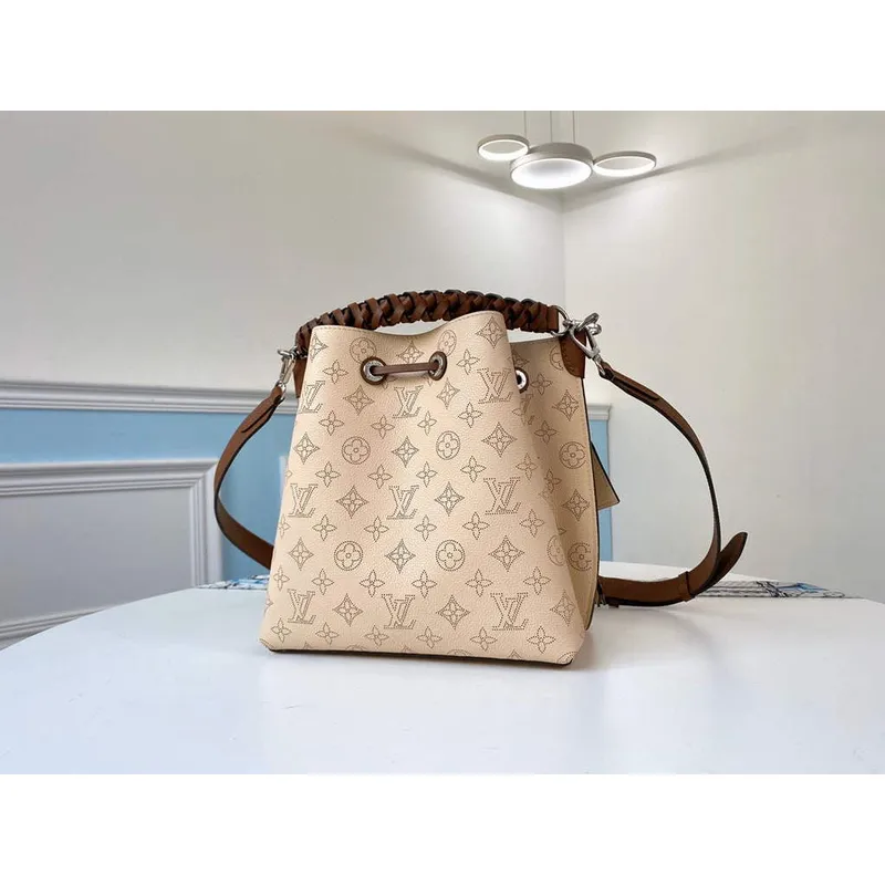 Louis Vuitton M55801 LV M55800 Muria M55799 Mahina kůže béžová