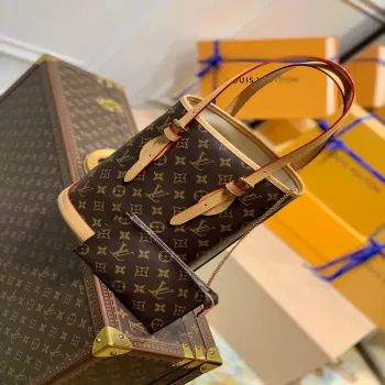 LV M41994 Louis Vuitton Vintage Monogram Kapsa na kbelík z plátna