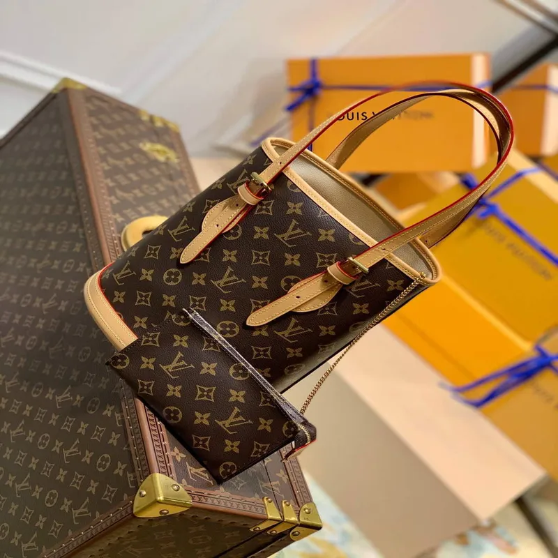LV M41994 Louis Vuitton Vintage Monogram Kapsa na kbelík z plátna