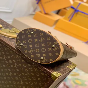 LV M41994 Louis Vuitton Vintage Monogram Kapsa na kbelík z plátna