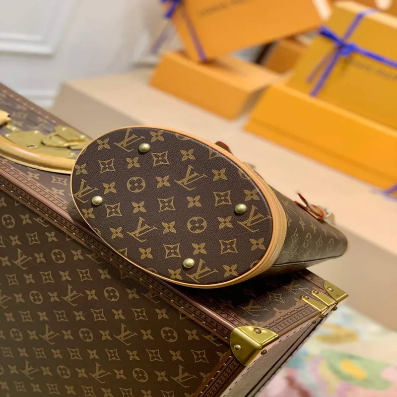 LV M41994 Louis Vuitton Vintage Monogram Kapsa na kbelík z plátna