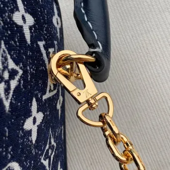 LV M59611 Taška Louis Vuitton Square Denim Leather