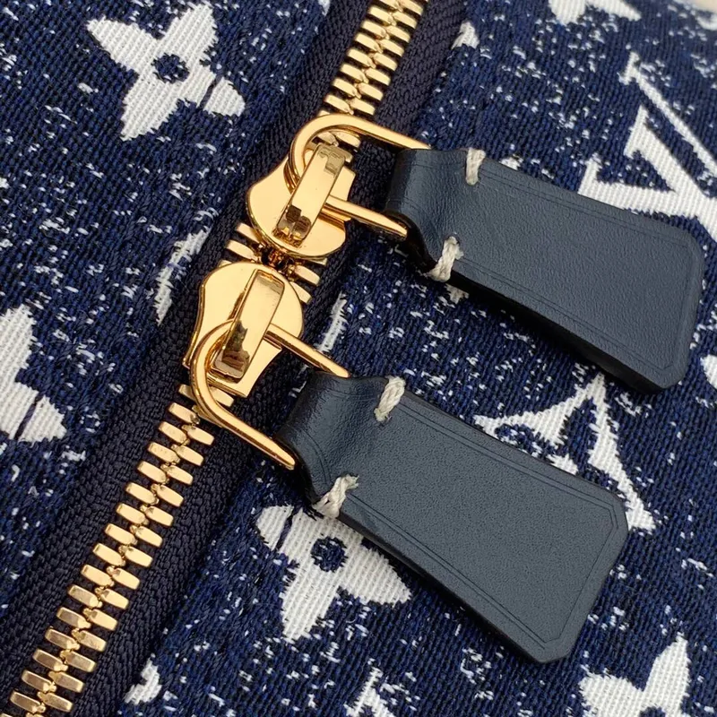 LV M59611 Taška Louis Vuitton Square Denim Leather