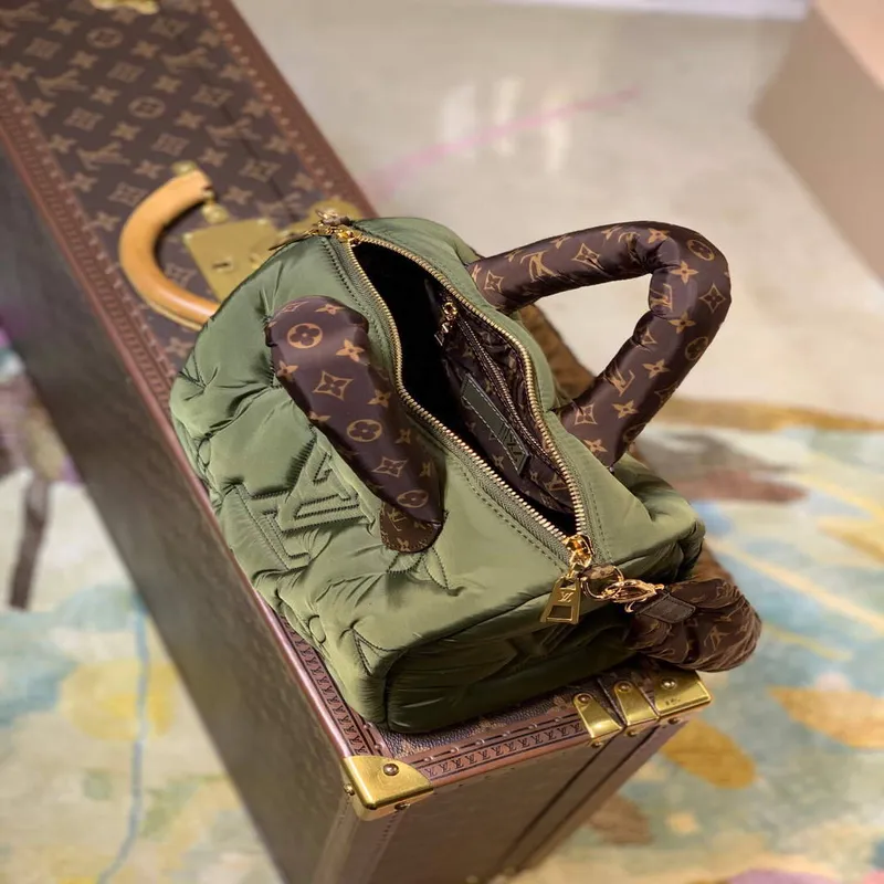 LV M59009 Louis Vuitton Speedy Bandouliere 25 Taška M59008 Khaki Zelená