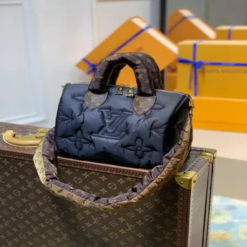 LV M59008 Louis Vuitton Speedy Bandouliere 25 Taška M59009 Černá