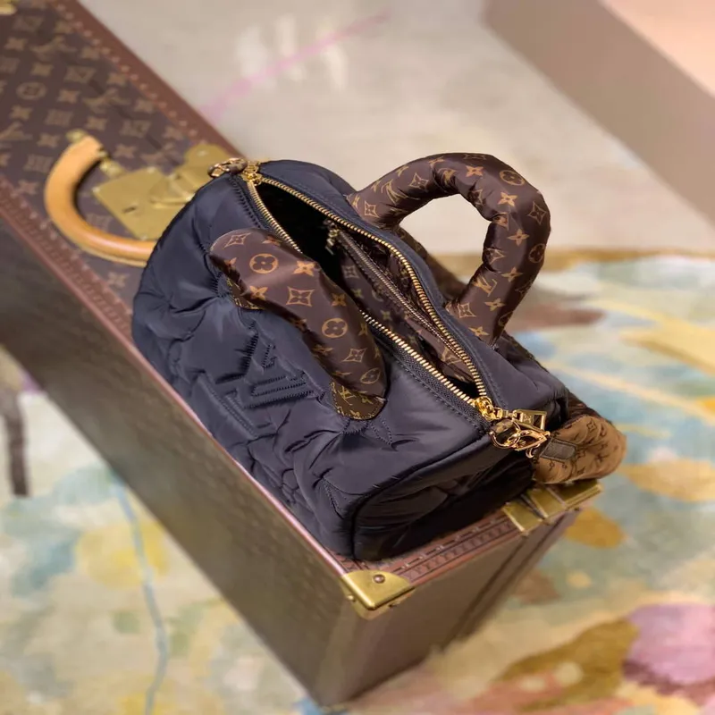LV M59008 Louis Vuitton Speedy Bandouliere 25 Taška M59009 Černá