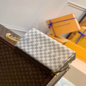 LV N41179 Louis Vuitton Cabas PM Plan Soleil Kabelka přes rameno