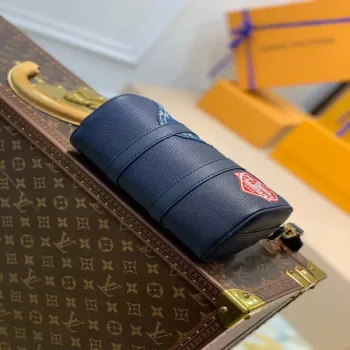 LV M81011 Louis Vuitton Keepall XS Taška M81010 Modrá