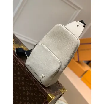 LV M30803 Louis Vuitton Avenue Sling Bag M30801 Béžová