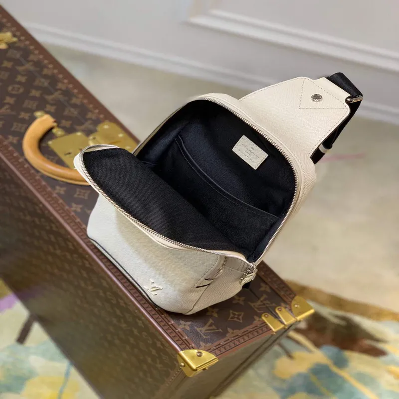 LV M30803 Louis Vuitton Avenue Sling Bag M30801 Béžová