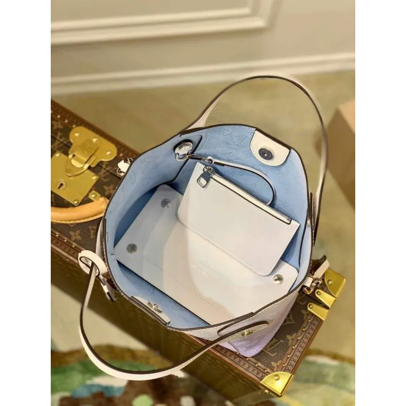 LV M57858 Louis Vuitton Hina PM Taška Gradient Modrá