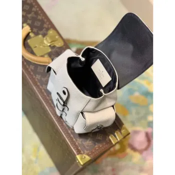 LV M58493 Louis Vuitton Christopher XS Taška Bílá M58495