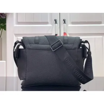 LV M58476 Louis Vuitton Christopher Messenger Bag Černá M58475
