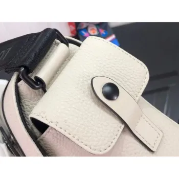 LV M58475 Louis Vuitton Christopher Messenger Bag Bílá M58476