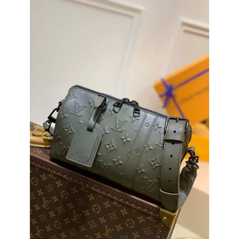 LV M57955 Taška Louis Vuitton City Keepall Zelená