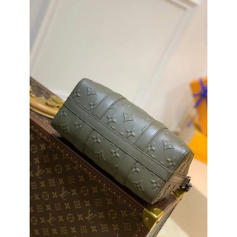 LV M57955 Taška Louis Vuitton City Keepall Zelená