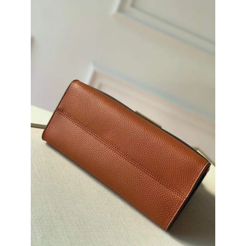 LV M57897 Louis Vuitton Twist One Handle PM Taška M57214 Hnědá