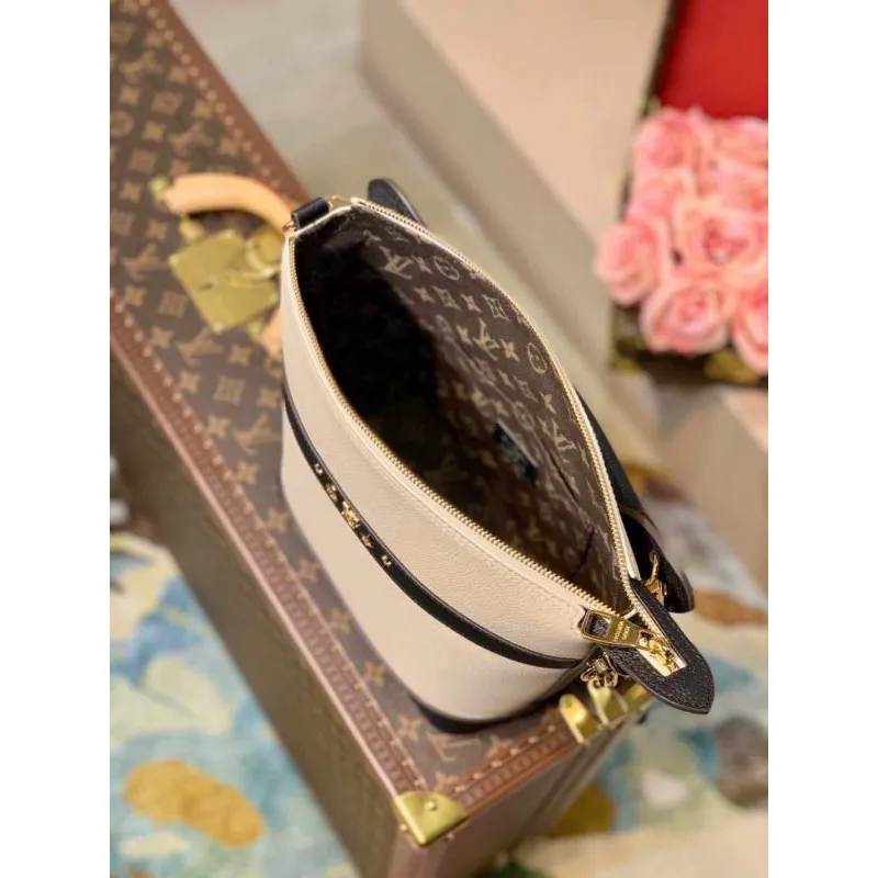 LV M57813 Louis Vuitton Cruiser PM M57934 Taška Černá Bílá