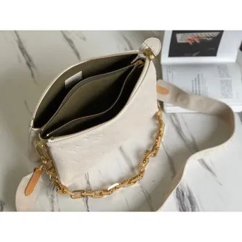 LV M57793 Louis Vuitton Coussin PM Taška M57790 Krémová