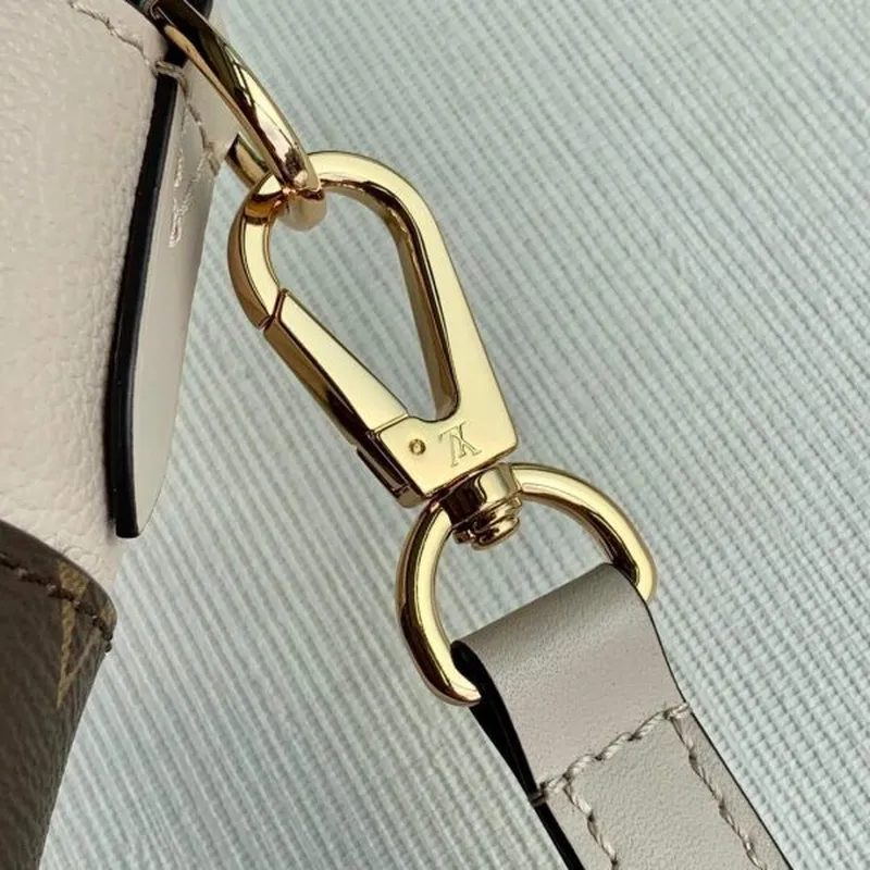LV M57729 Louis Vuitton Taška On My Side PM M57728 Greige