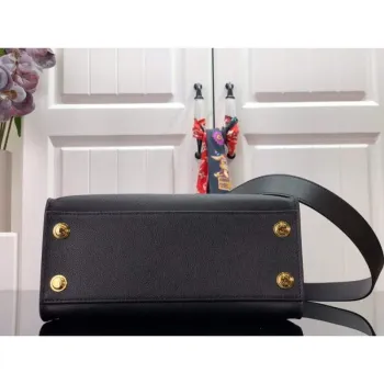 LV M57728 Louis Vuitton Taška On My Side Tote Černá