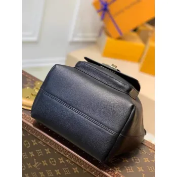 LV M57687 Louis Vuitton Lockme Bucket Bag M57688 M57689 Černá