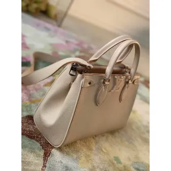 LV M57681 Louis Vuitton Grenelle Tote PM M57680 Křemen Bílá