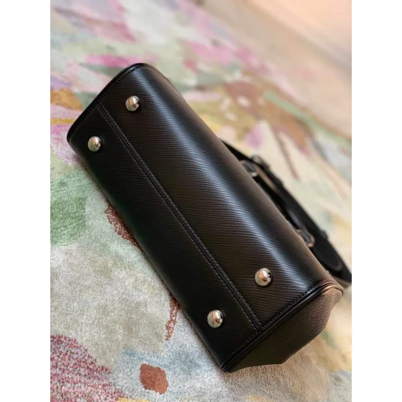 LV M57680 Louis Vuitton Grenelle Tote PM M57681 Černá