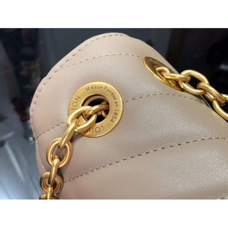 LV M58550 Louis Vuitton New Wave Chain Bag Tmavě taupe M58552 M58549 M58553 M58664