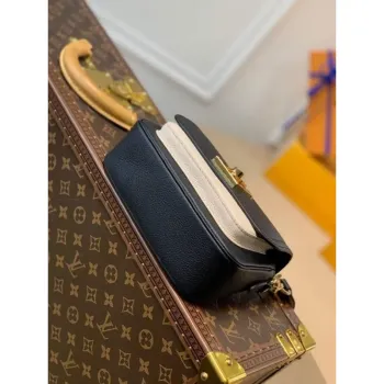 LV M58557 Louis Vuitton Lockme Tender Bag M58555 M58554 Černá