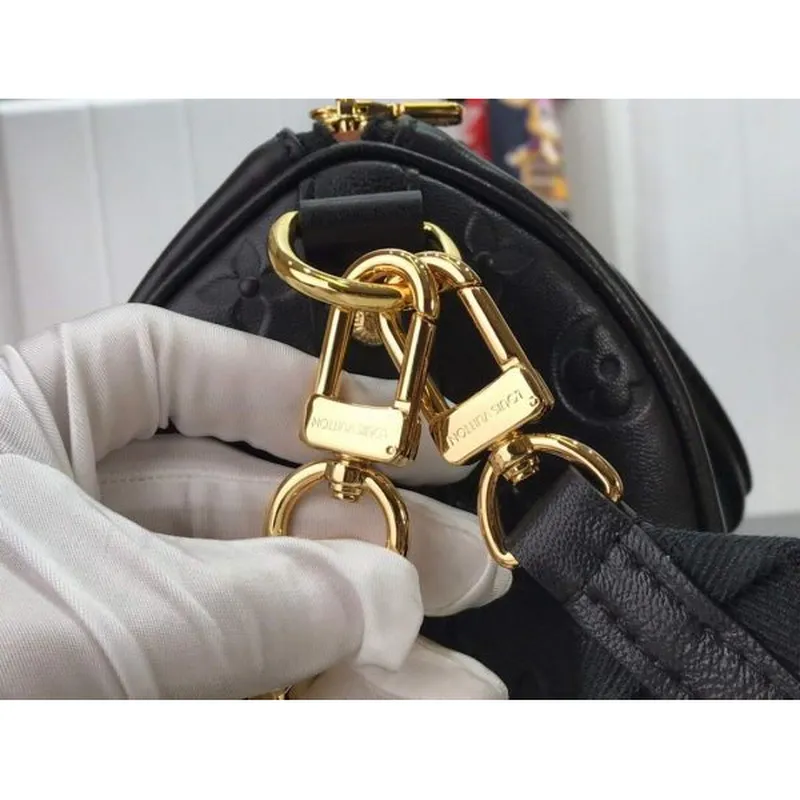 LV M58631 Louis Vuitton Speedy Bandouliere 22 Taška Černá